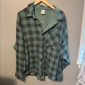 PINK Victoria's Secret Green Top